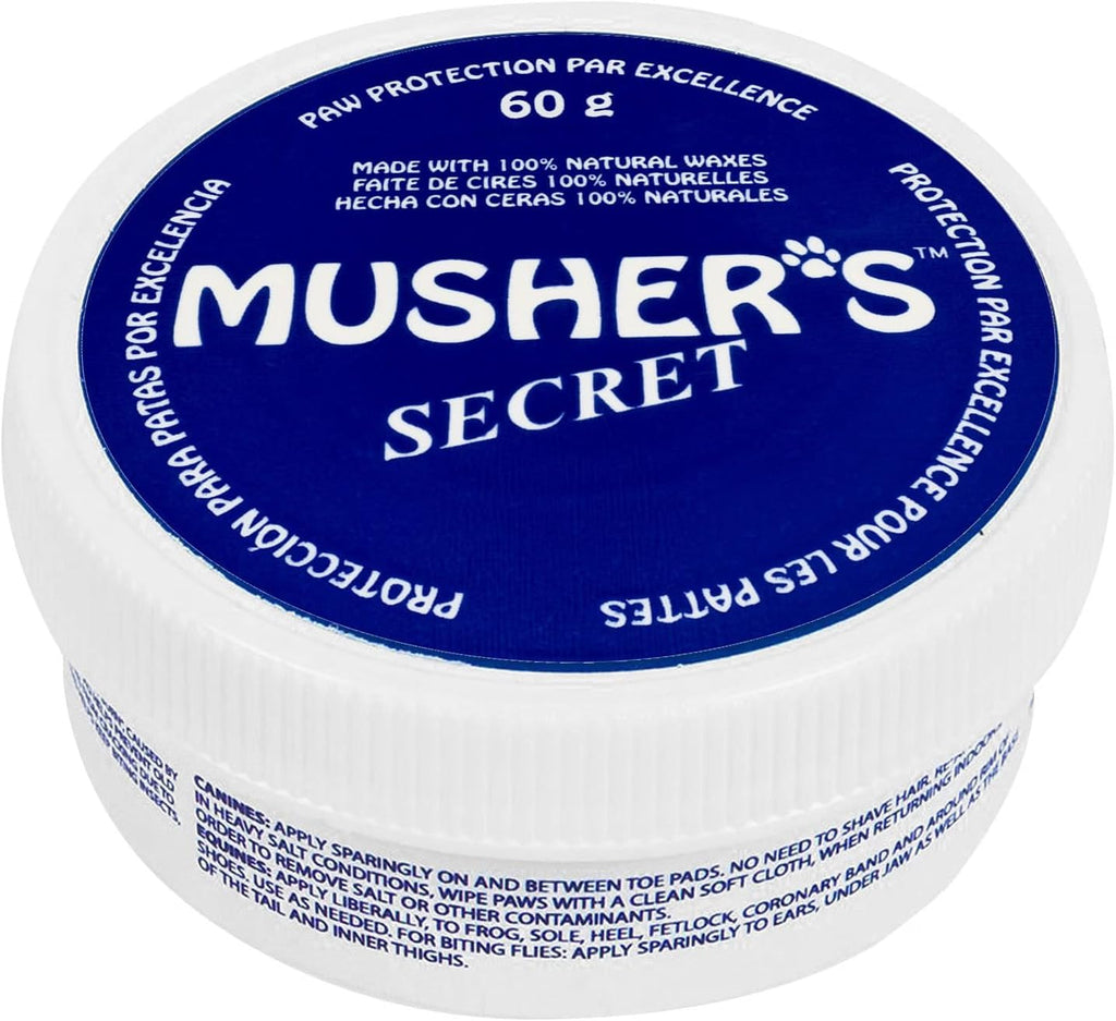 Musher's Secret All-Natural Dog Paw Balm, All-Season Paw Protector, 60 gr