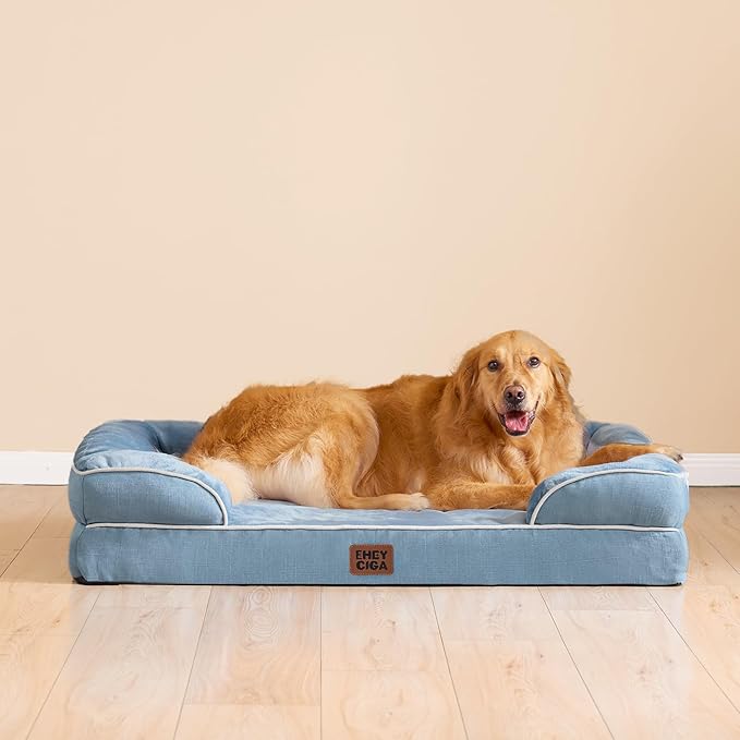 EHEYCIGA Orthopedic XL Dog Beds, Waterproof Memory Foam Dog Bed - Image 8