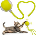 Interactive Cat Dog Toy Ball: Indoor Small Automatic Moving Smart Rolling Fun by AEBDERP