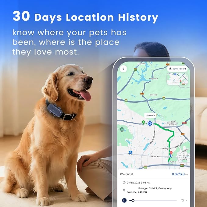 SEEWORLD Cat Tracker Dog Tracking Device - Image 5