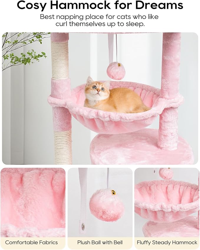 SYANDLVY Small Cat Tree for Indoor Cats, Cat Tower - Image 3