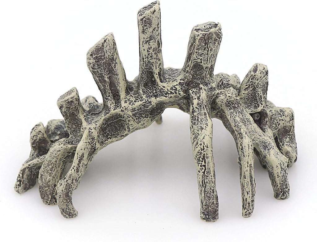 AQUA KT Reptile Dinosaur Skull Rock Skeleton Hideout for Gecko Lizard Hide