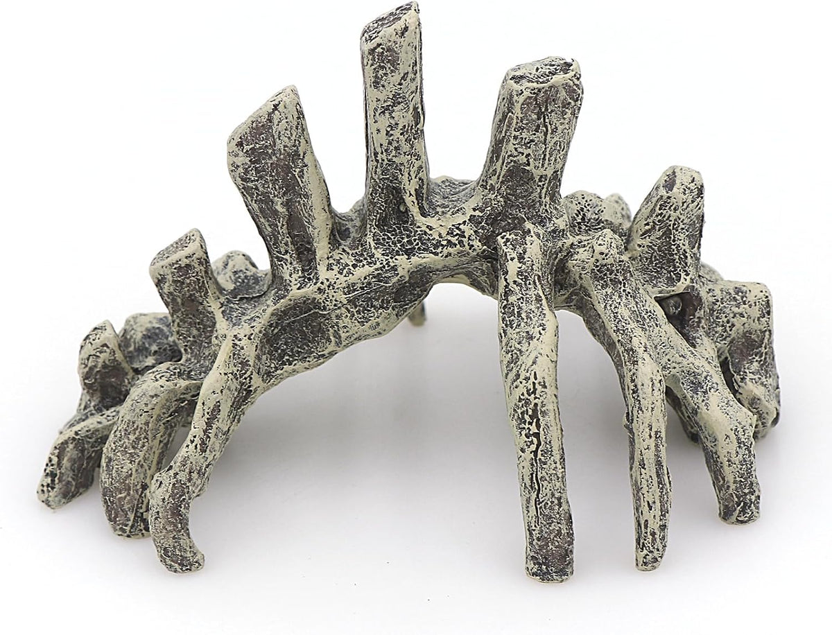 AQUA KT Reptile Dinosaur Skull Rock Skeleton Hideout for Gecko Lizard Hide