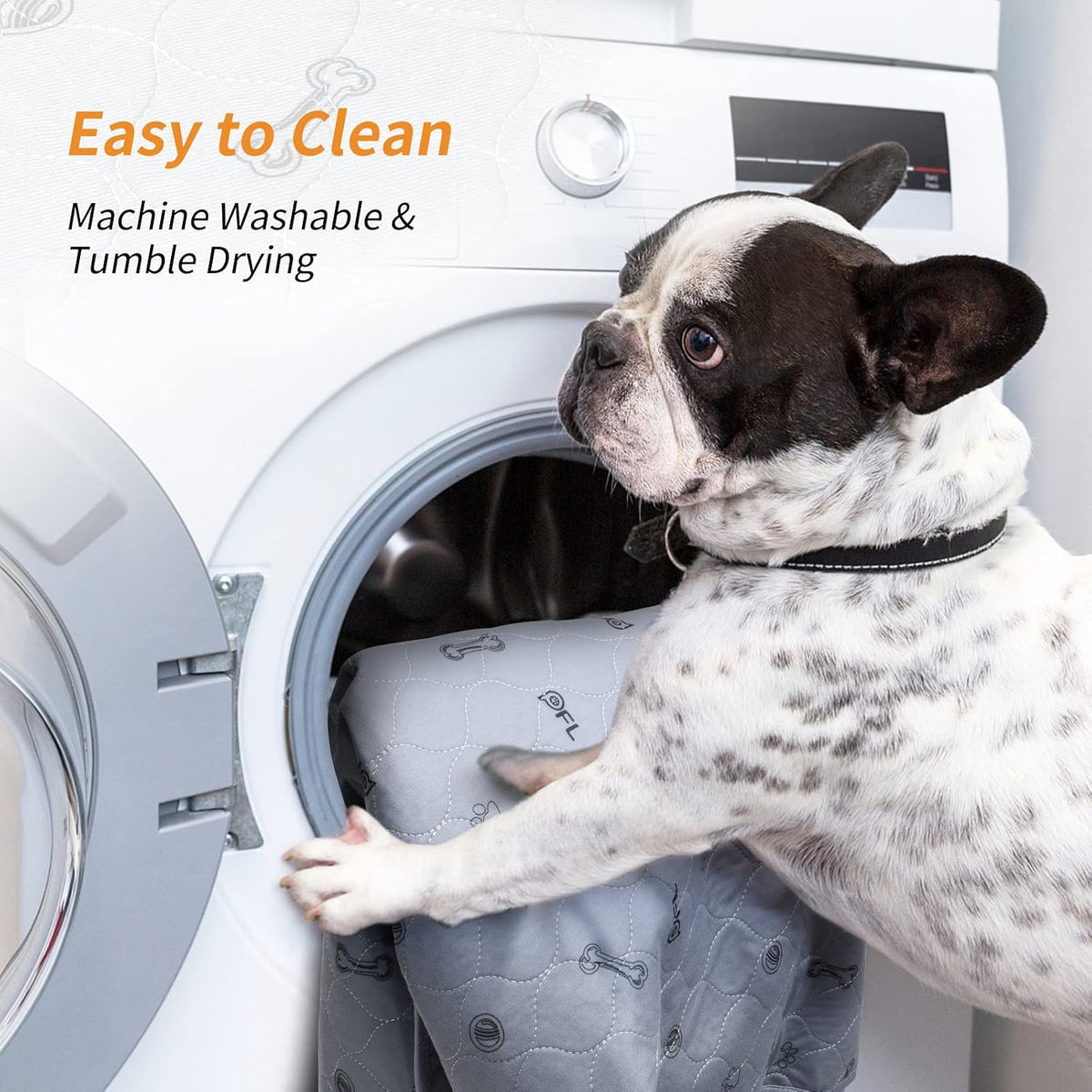 Pee Pads for Dogs Washable, Absorbent,34x52 Reusable Puppy Pads