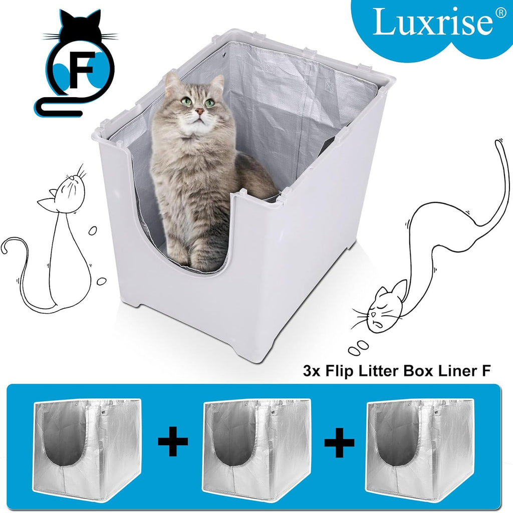3 Pack Liner F Compatible with Modkat Flip Litter Box