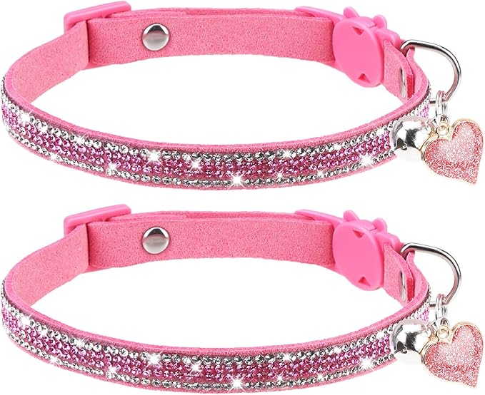 Rhinestone Cat Collar Breakaway by DILLYBUD