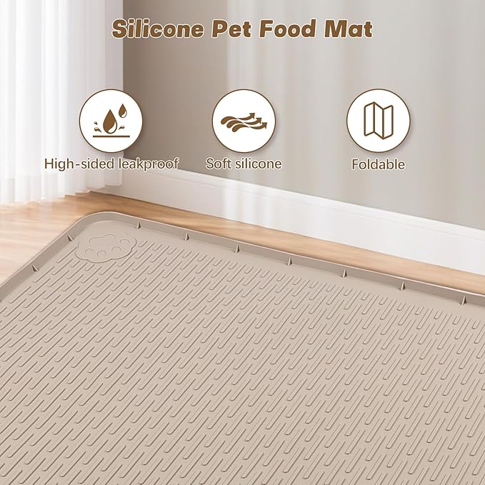 Cat Food Mat, Floor Protection - Image 3