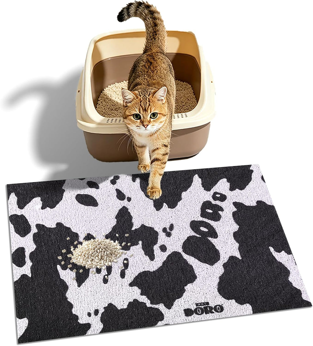 Doro Cat Litter Mat, 23 x 15 Inch Waterproof Litter Trapping Mat