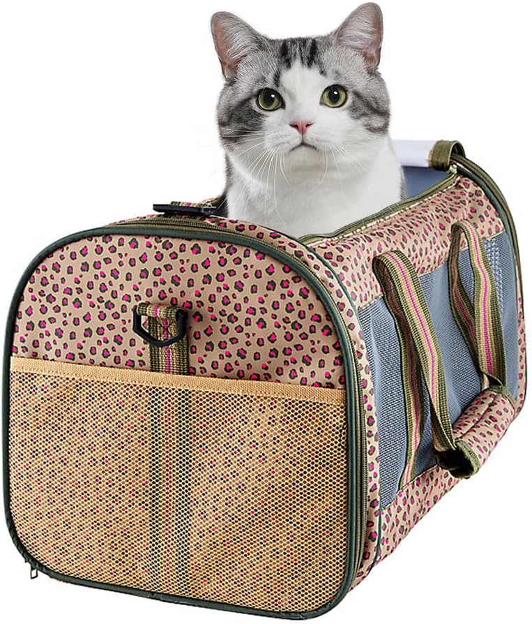 Soft-Sided Kennel Pet Carrier, Airline Approved Travel Handbag