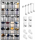 22" x 59" Extra-Large Horse Tack Organizer for Horse Tack Room Organization - Massive 24-Pocket Hanging Tack Bag, 3-in-1 Mounting, Horse Barn Accessories & Stable Storage