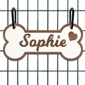 Personalized Dog Crate Sign Custom Dog Kennel Accessories Name Plate Doghouse by CustomYourMemories