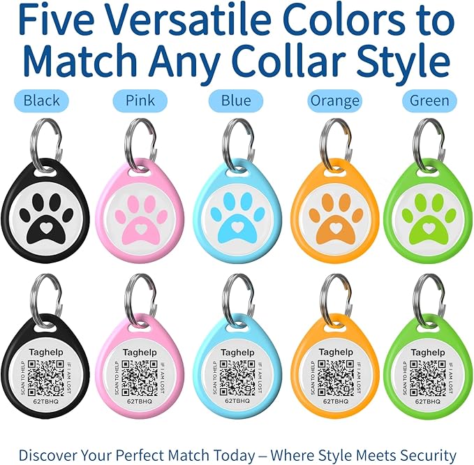 Smart QR Code Pet ID Tag for Dogs & Cats – Anti-Lost Collar Tag - Image 8