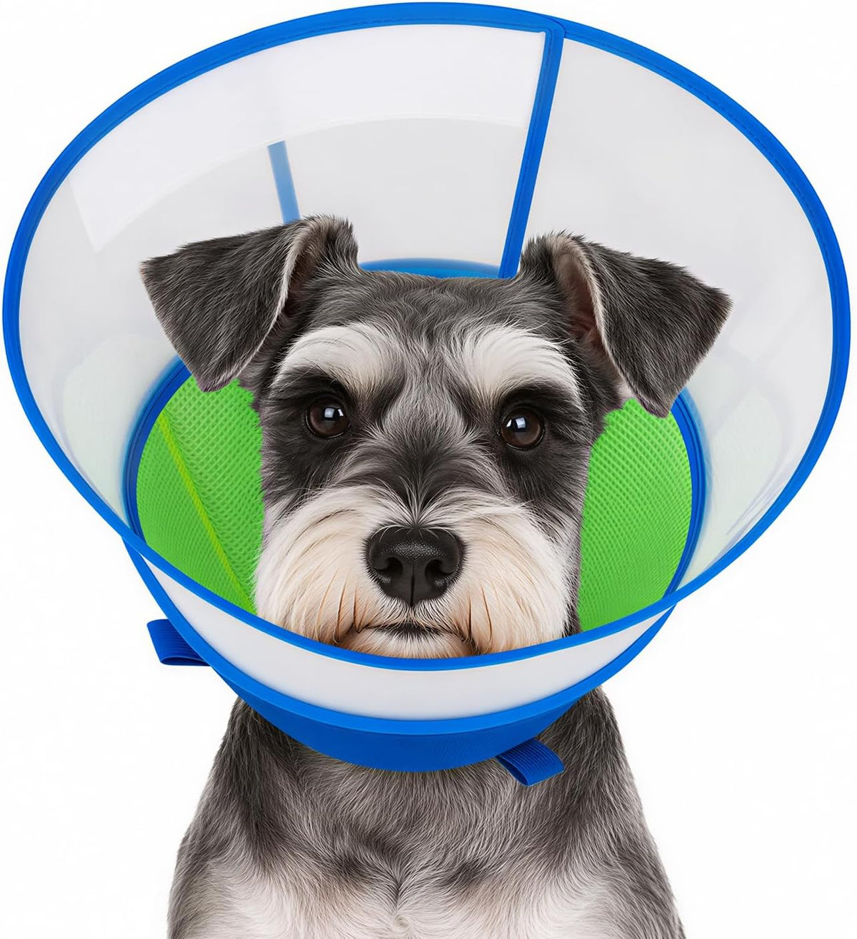 Soft Dog Cone Collar for Small Dogs, Adjustable Recovery Collar to Stop Licking, Comfortable E-Collar Alternative After Surgery, S