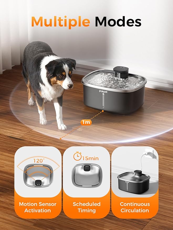 10L/2.64GAL Wireless Water Fountain - Image 5