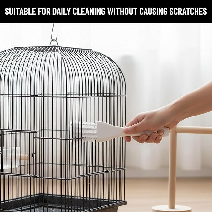 2 PCS Bird Cage Cleaner, Long Handle Bird Poop Remover - Image 6