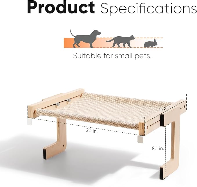 FUKUMARU Cat Window Perch, Transformable Cat Hammock - Image 6