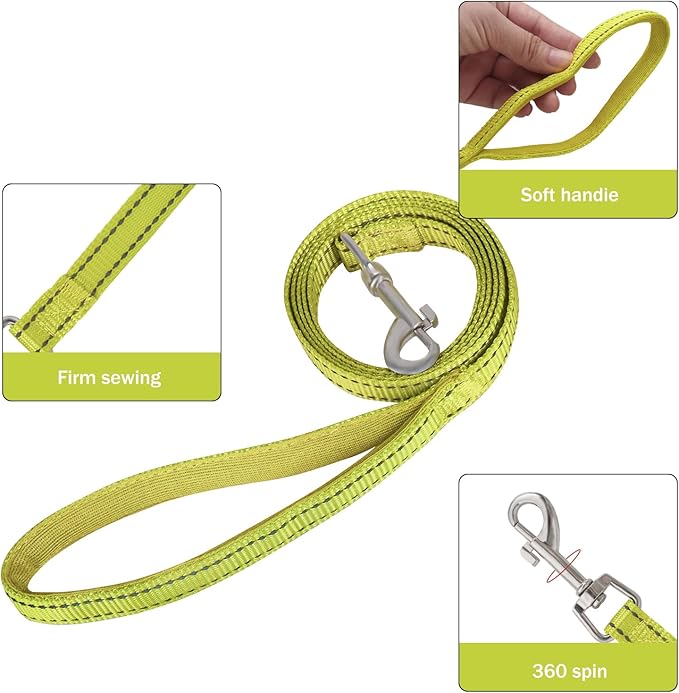 YIMEIS Dog Harness and Leash Set, No Pull Soft Mesh Pet Harness, Reflective - Image 4