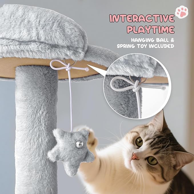 MoNiBloom 54 Inch Cat Tree Tower - Image 5