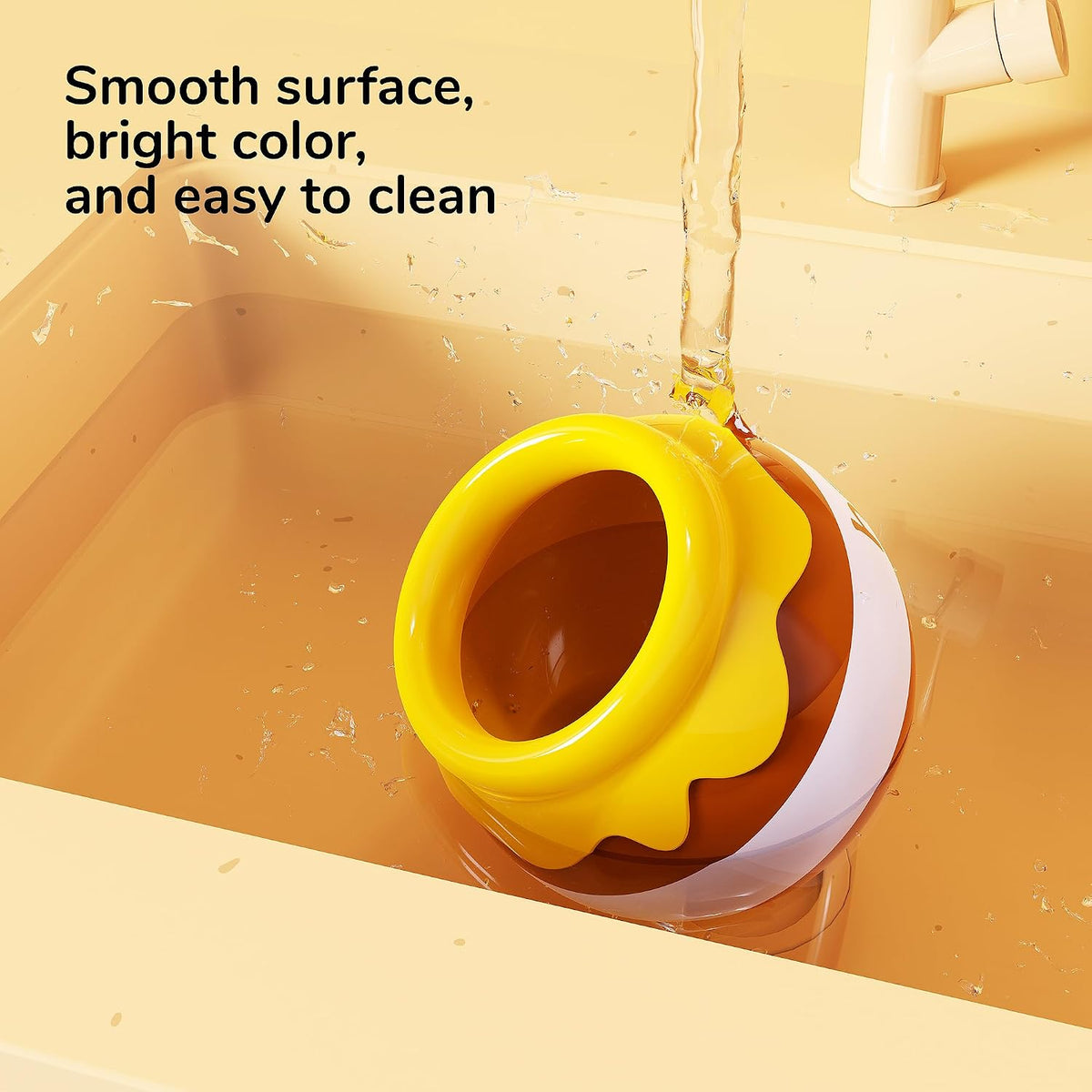 Honey‑Pot Ceramic Hamster Hideout, Chew‑Proof Small Pet Habitat Decor