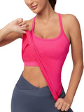 MathCat Racerback Tank Tops Workout Tops for Women
