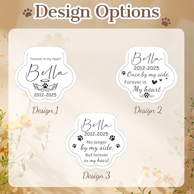 Eunigem Personalized Pet Hair Keychain - Image 3