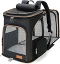 Lekereise Large Cat Backpack Carrier Expandable Pet Carrier Backpack by Lekereise