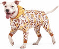 LovinPet Dog Recovery Bodysuit, Protective Coverage, Tiger Pattern, M