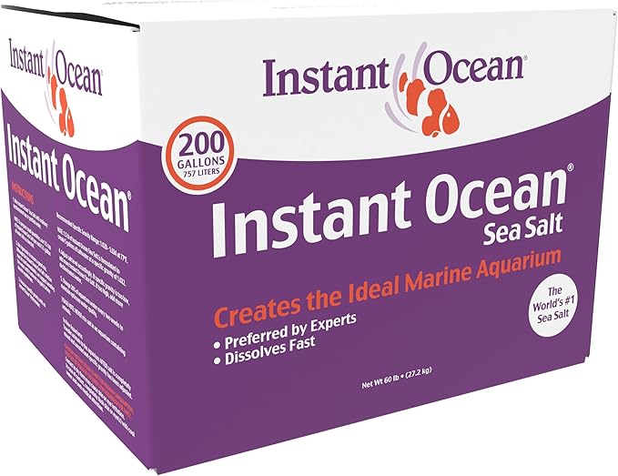 Instant Ocean Sea Salt for Marine Fish Tank Aquariums, Nitrate & Phosphate-Free - Image 3