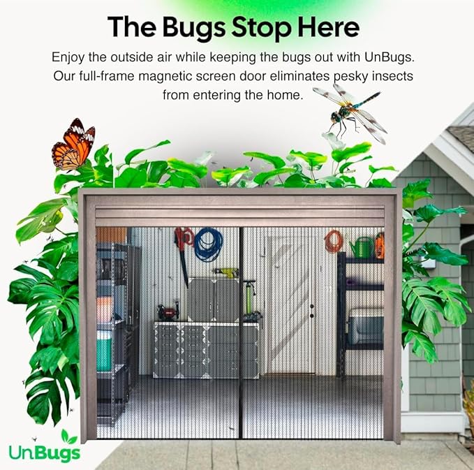 UnBugs Garage Screen Doors for 1 Car Garage - Image 2
