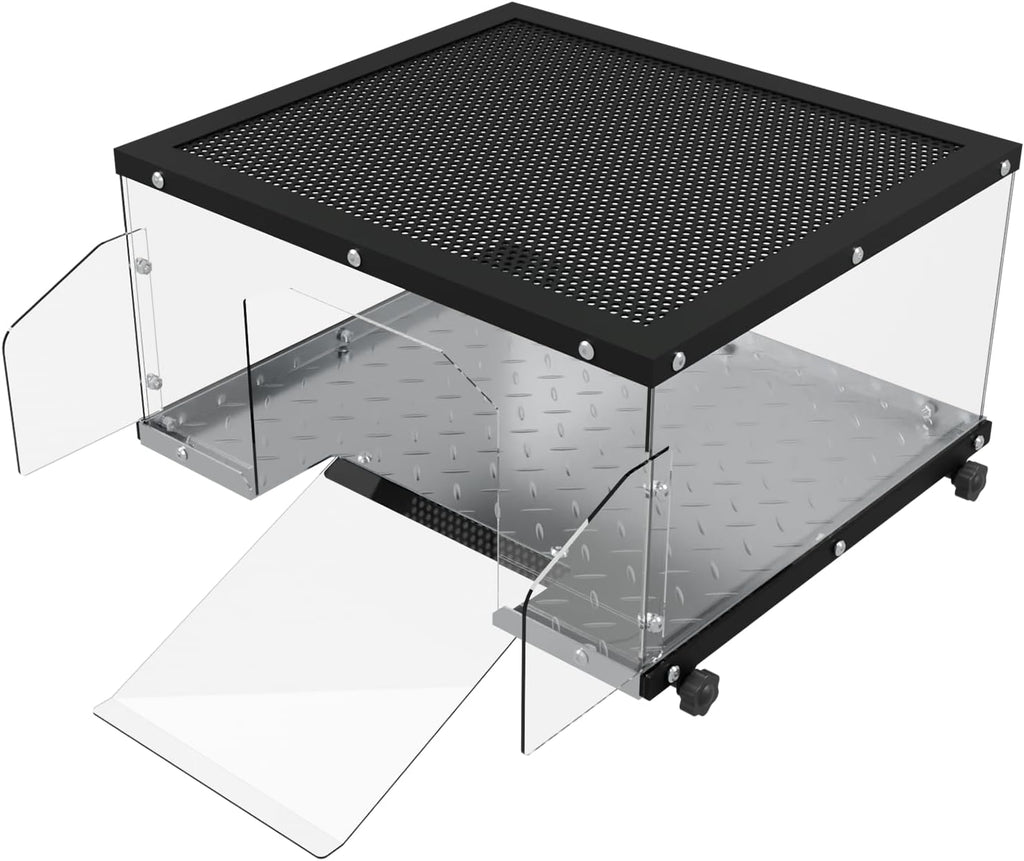Turtle Basking Platform for 17-20 in Wide Aquarium, UVB Light Mount