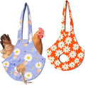 2 Pack Chicken Carrier Bag, Canvas Hen Sling, Poultry Carrier for Travel and Vet Visits