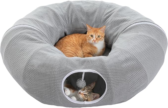 PEQULTI Cat Donut Tunnel with Bed by PEQULTI