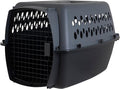 Petmate Pet Porter Dog Kennel 26", Dark Gray & Black, by Petmate