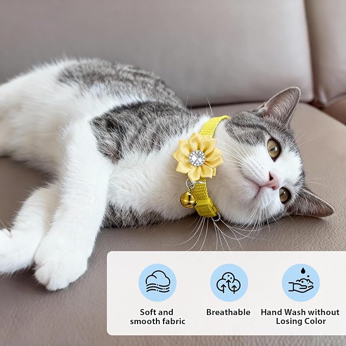 6 PCS Cute Cat Collar Breakaway - Image 7
