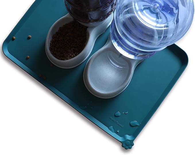 Hoki Found Large Silicone Pet Food Mats Tray - Image 5