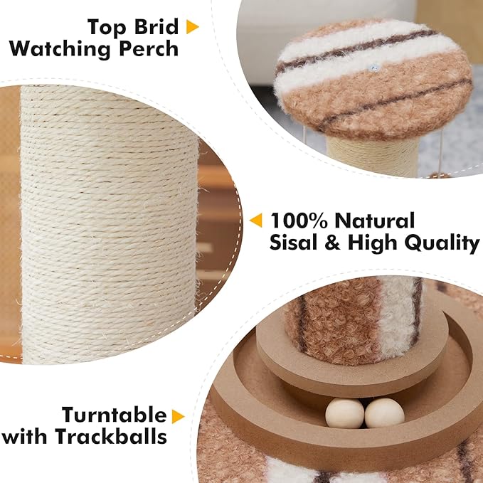 34inches Tall Cat Scratching Post - Image 5