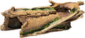 Nature-Inspired Hideout:The Best Bark-Texture Hide for Reptile or Fish