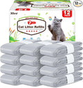 12 Pack Cat Litter Refill Bags, 100% Odor Lock Litter Refills Compatible by Xfire-CareMadeSimpleLoveMadeLasting