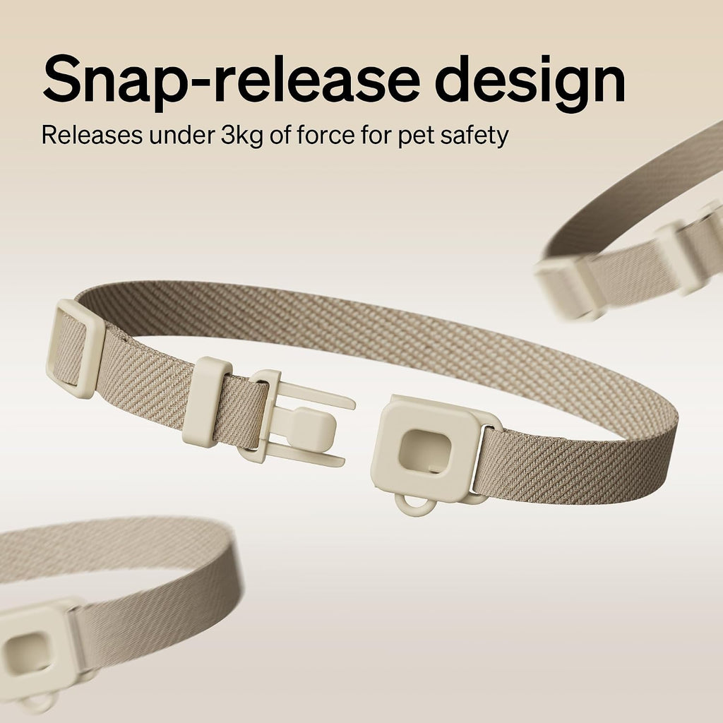 PETLIBRO Upgraded RFID Collar Tag for One RFID Automatic Cat Feeder PLAF301 and Smart App Monitoring Multi Cats Water Fountain PLWF305, Lightweight and Compact Collar Sensor with Snap Release Design