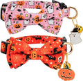 2 Pack Halloween Breakaway Cat Collar by Gelwoo