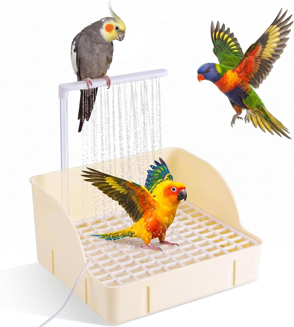 Pacify Automatic Bird Bath Large Bird Shower (Green)