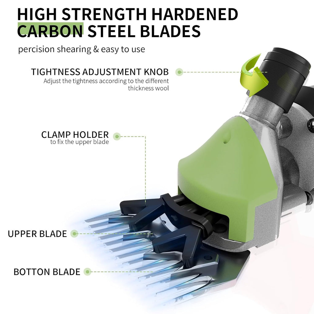 1200W Sheep Shears Clippers, Sheep Shears for Dogs, Heavy Duty