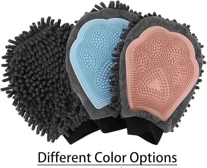 Dual Sided Pet Grooming Glove - Image 5