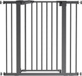 BABELIO 36" Tall Baby Gate, 26-40" Wide Auto Close Pet Gate, PressGuard C5 by BABELIO