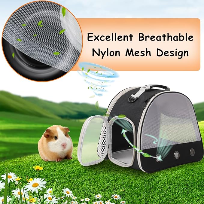 Breathable Guinea Pig Carrier Backpack - Image 4