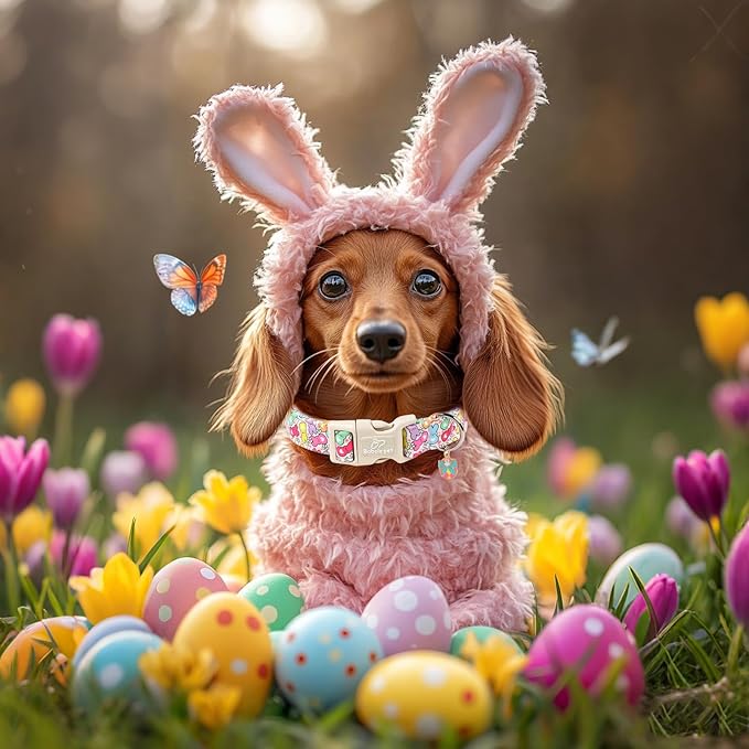 Easter Dog Collar for Small Dogs - Image 2