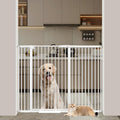 40.55" Tall, 45.86-53.74 Inch Wide, 1.37" Ultra Narrow Spacing Dog Pet Baby by AiWMGL