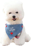Custom Embroidered Dog Bandana Personalized by Unknown