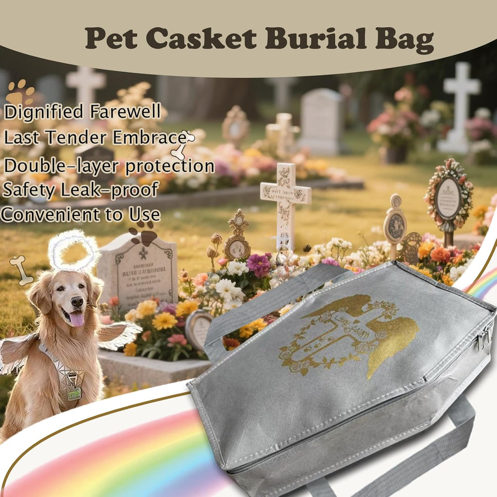 Pet Burial Bag for Dog Cat Bird