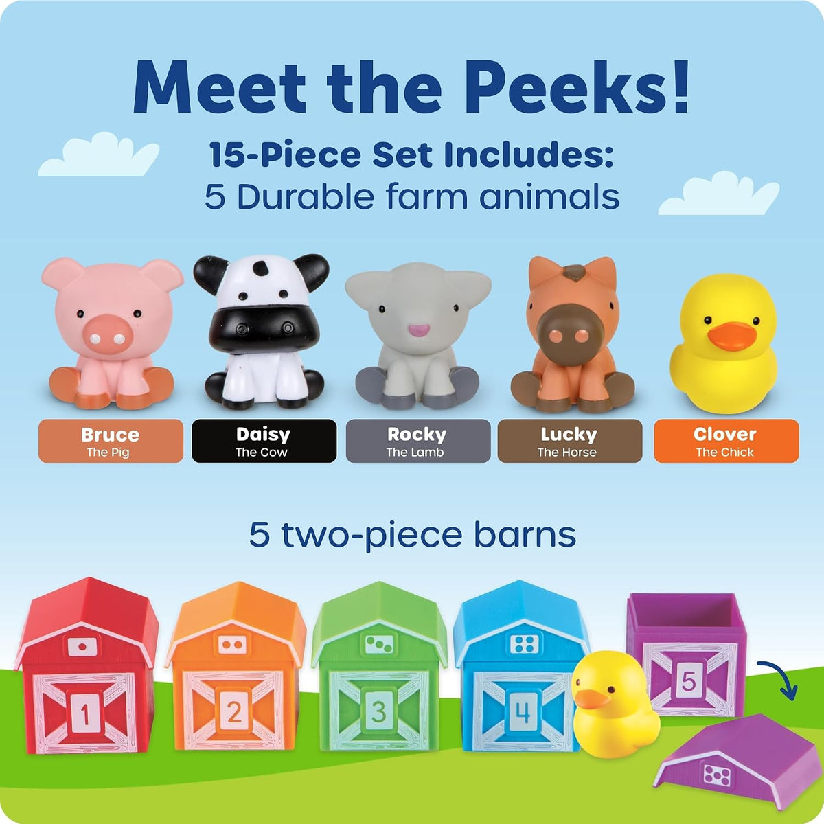 Learning Resources The Original Peekaboo Learning Farm